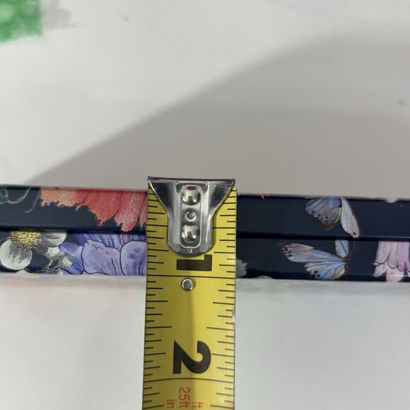 Brighton Sutton Apple Watch Band Braided Leather Shoe White Floral Tin Fit 38mm+ - Picture 5 of 16